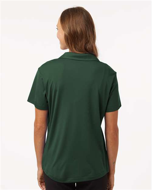 Pro-Lock Women's Performance Polo - OnModelBack - B01896543 - Forest Green