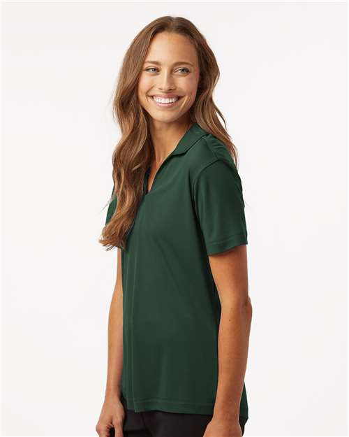 Pro-Lock Women's Performance Polo - OnModelSide - B01896543 - Forest Green