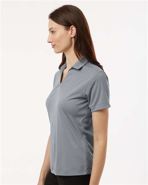 Pro-Lock Women's Performance Polo - OnModelSide - B01896093 - Heather Steel