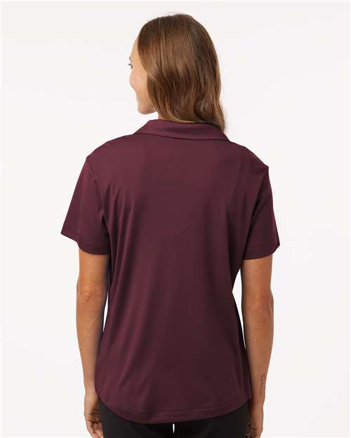 Pro-Lock Women's Performance Polo - OnModelBack - B01896533 - Maroon