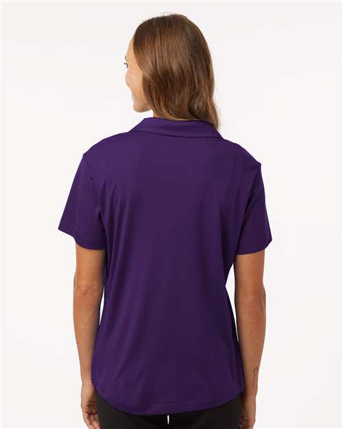 Pro-Lock Women's Performance Polo - OnModelBack - B01896673 - Purple