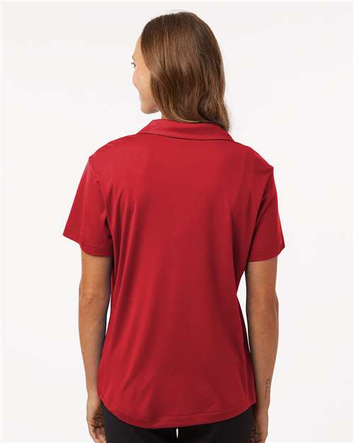 Pro-Lock Women's Performance Polo - OnModelBack - B01896703 - Red