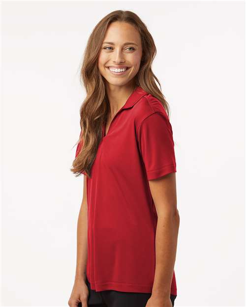 Pro-Lock Women's Performance Polo - OnModelSide - B01896703 - Red
