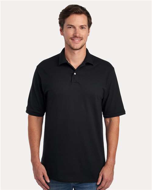 Dri-Power® Polo - OnModelFront - B02235503 - Black