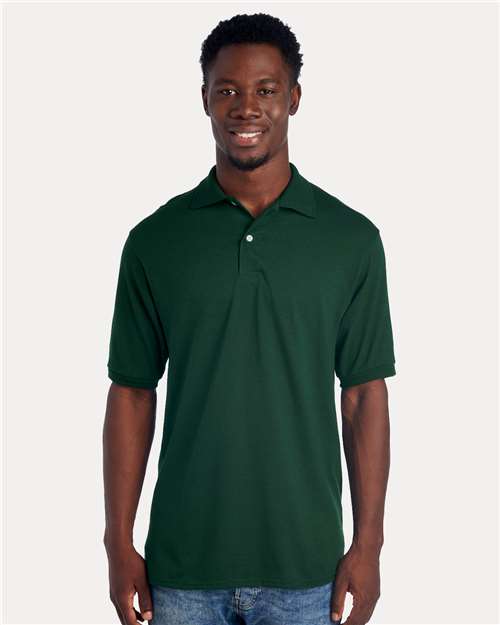 Dri-Power® Polo - OnModelFront - B02235543 - Forest Green