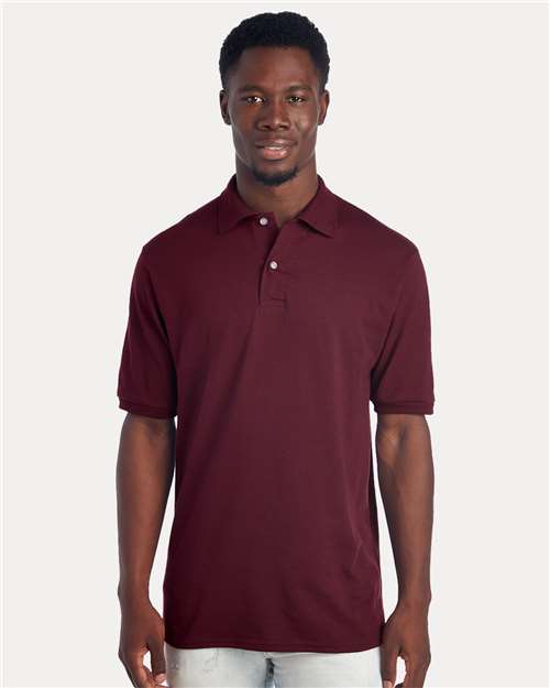 Dri-Power® Polo - OnModelFront - B02235533 - Maroon