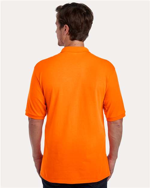 Dri-Power® Polo - OnModelBack - B02235153 - Safety Orange