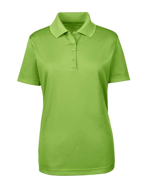 Women's Origin Performance Piqué Polo - Front - B205A7172 - Acid Green