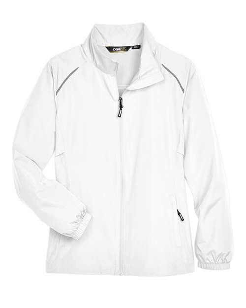 Women's Techno Lite Motivate Unlined Lightweight Jacket - Front - B209A7003 - White