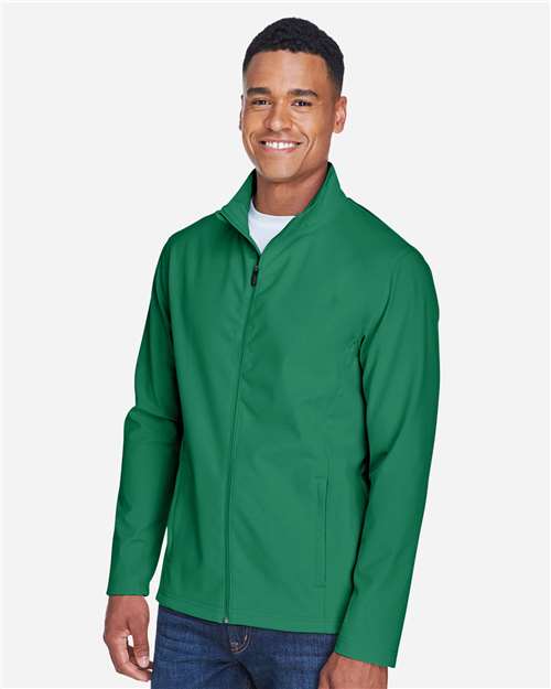 Men's Leader Soft Shell Jacket - OnModelSide - B738D9602 - Sport Kelly
