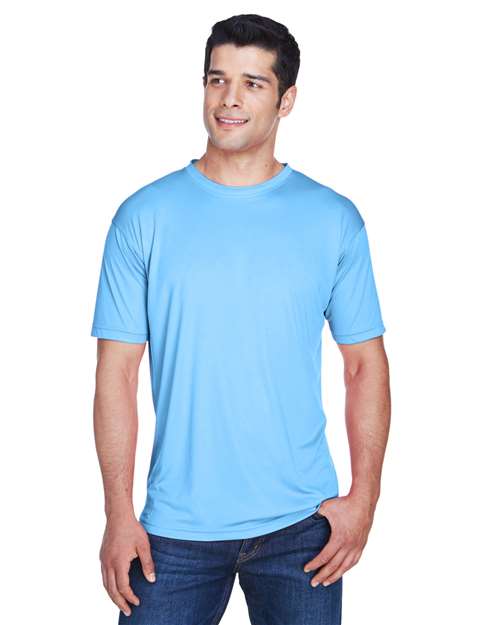 Men's Cool & Dry Sport Performance Interlock T-Shirt - OnModelFront - B907E1263 - Columbia Blue