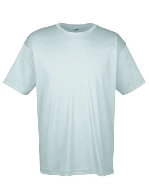 Men's Cool & Dry Sport Performance Interlock T-Shirt - Front - B907E1593 - Grey