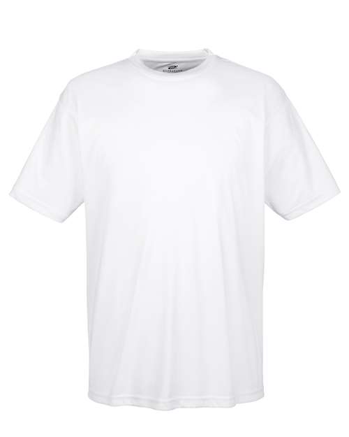 Men's Cool & Dry Sport Performance Interlock T-Shirt - Front - B907E1003 - White