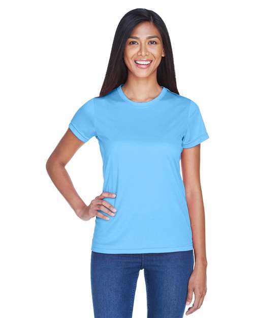 Women's Cool & Dry Sport Performance Interlock T-shirt - OnModelFront - B908E1262 - Columbia Blue