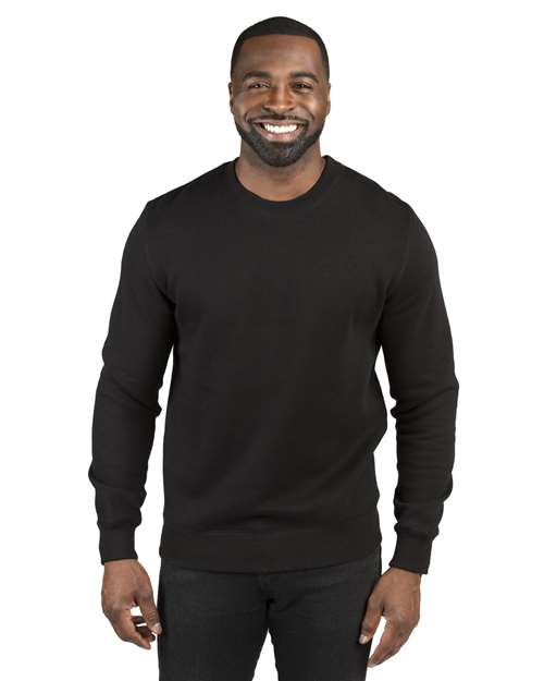 Ultimate Crewneck Sweatshirt - OnModelFront - B788E0502 - Black