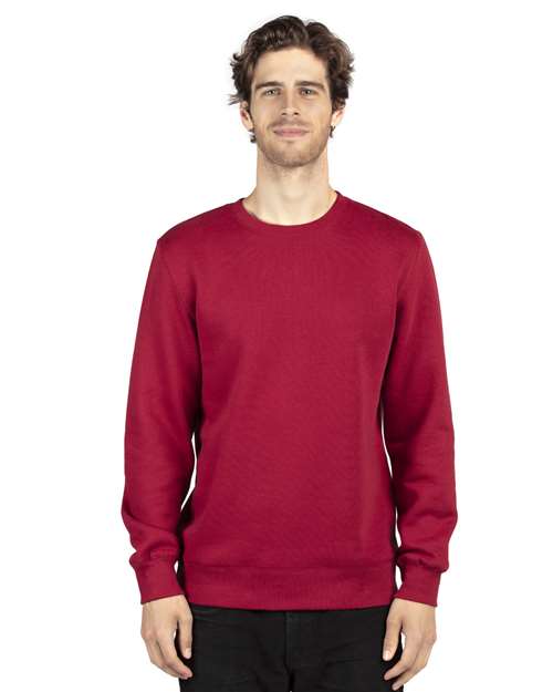 Ultimate Crewneck Sweatshirt - OnModelFront - B788E0522 - Burgundy