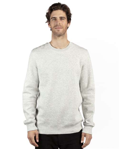 Ultimate Crewneck Sweatshirt - OnModelFront - B788E0362 - Oatmeal Heather