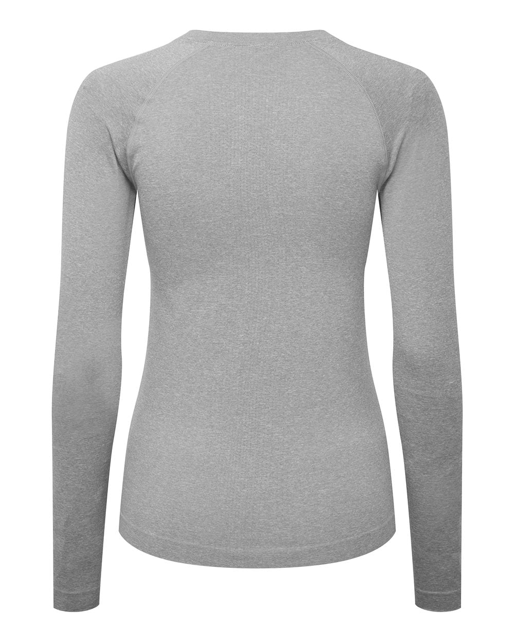 Women's Unstoppable Long Sleeve Fresh Underscrub Base Layer T-Shirt - Back - B293D5092 - Heather Grey