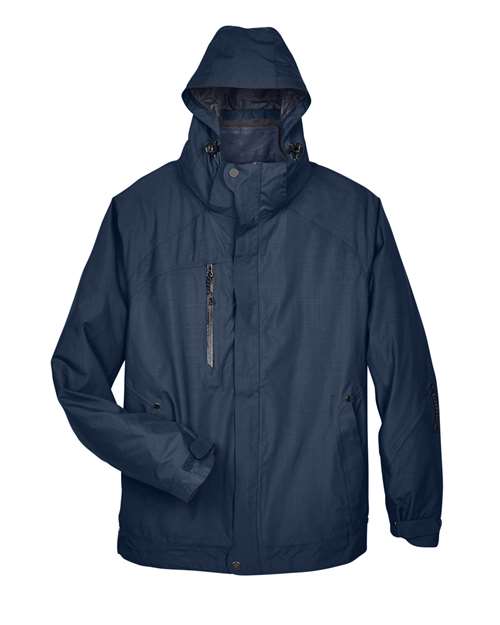 Men's Caprice 3-in-1 Jacket with Soft Shell Liner - Front - B146D3653 - Classic Navy