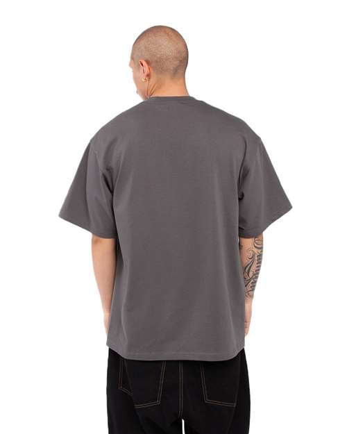 Max Heavyweight T-Shirt - OnModelBack - B278C2093 - Dark Grey