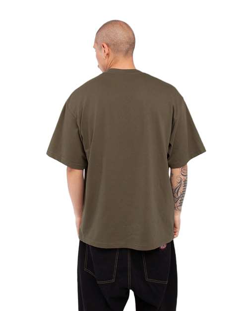 Max Heavyweight T-Shirt - OnModelBack - B278C2549 - Hunter Green