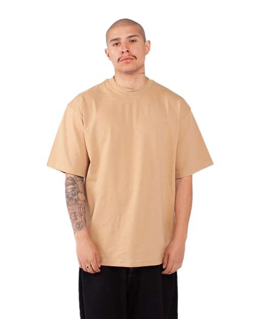 Max Heavyweight T-Shirt - OnModelSide - B278C2113 - Khaki