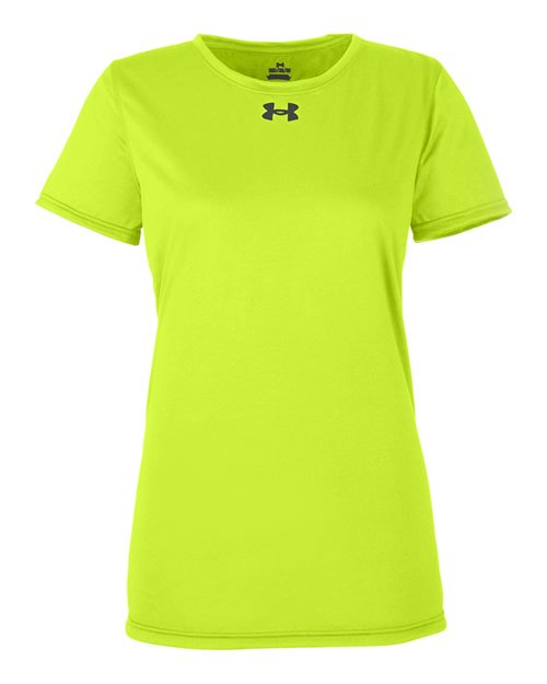 Women's Team Tech™ T-Shirt - Front - B150E2402 - High-Vis Yellow/ Black