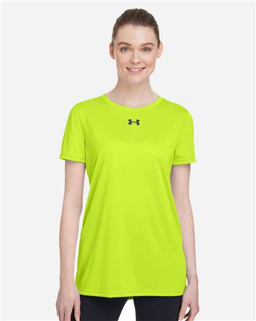 Women's Team Tech™ T-Shirt - OnModelFront - B150E2402 - High-Vis Yellow/ Black