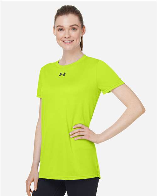 Women's Team Tech™ T-Shirt - OnModelSide - B150E2402 - High-Vis Yellow/ Black