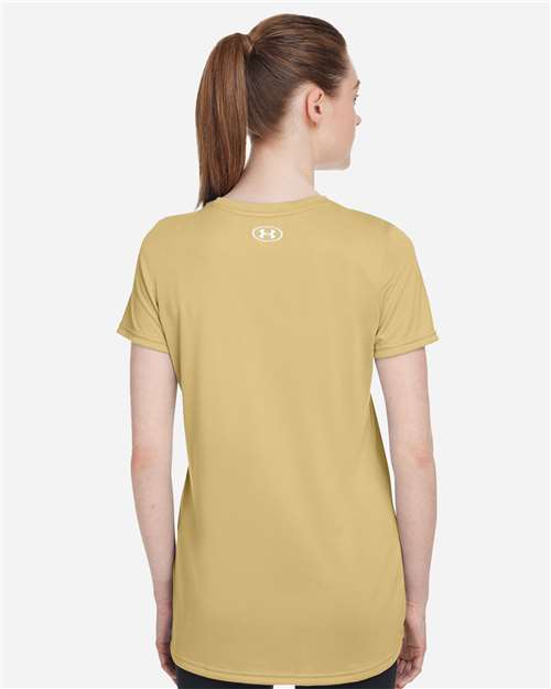 Women's Team Tech™ T-Shirt - OnModelBack - B150E2132 - Team Vegas Gold/ White