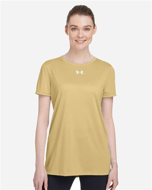 Women's Team Tech™ T-Shirt - OnModelFront - B150E2132 - Team Vegas Gold/ White