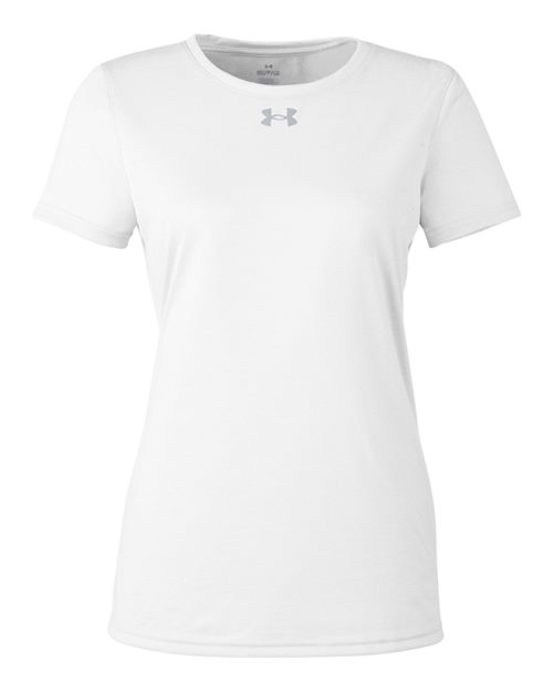 Women's Team Tech™ T-Shirt - Front - B150E2002 - White/ Mod Grey