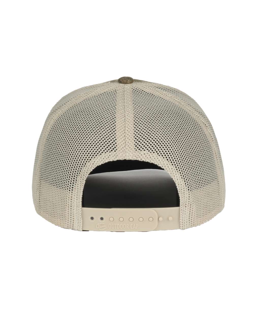 Camo Trucker Mesh Back Cap - Back - B315E5160 - Realtree APX/ Tan
