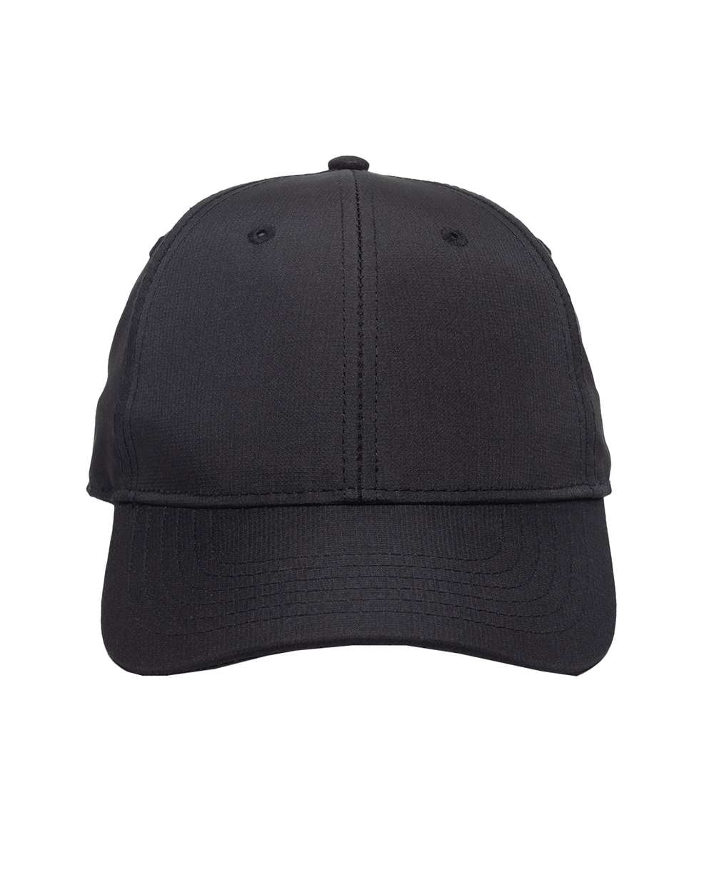 Solid Back Cap - Front - B323E5500 - Black