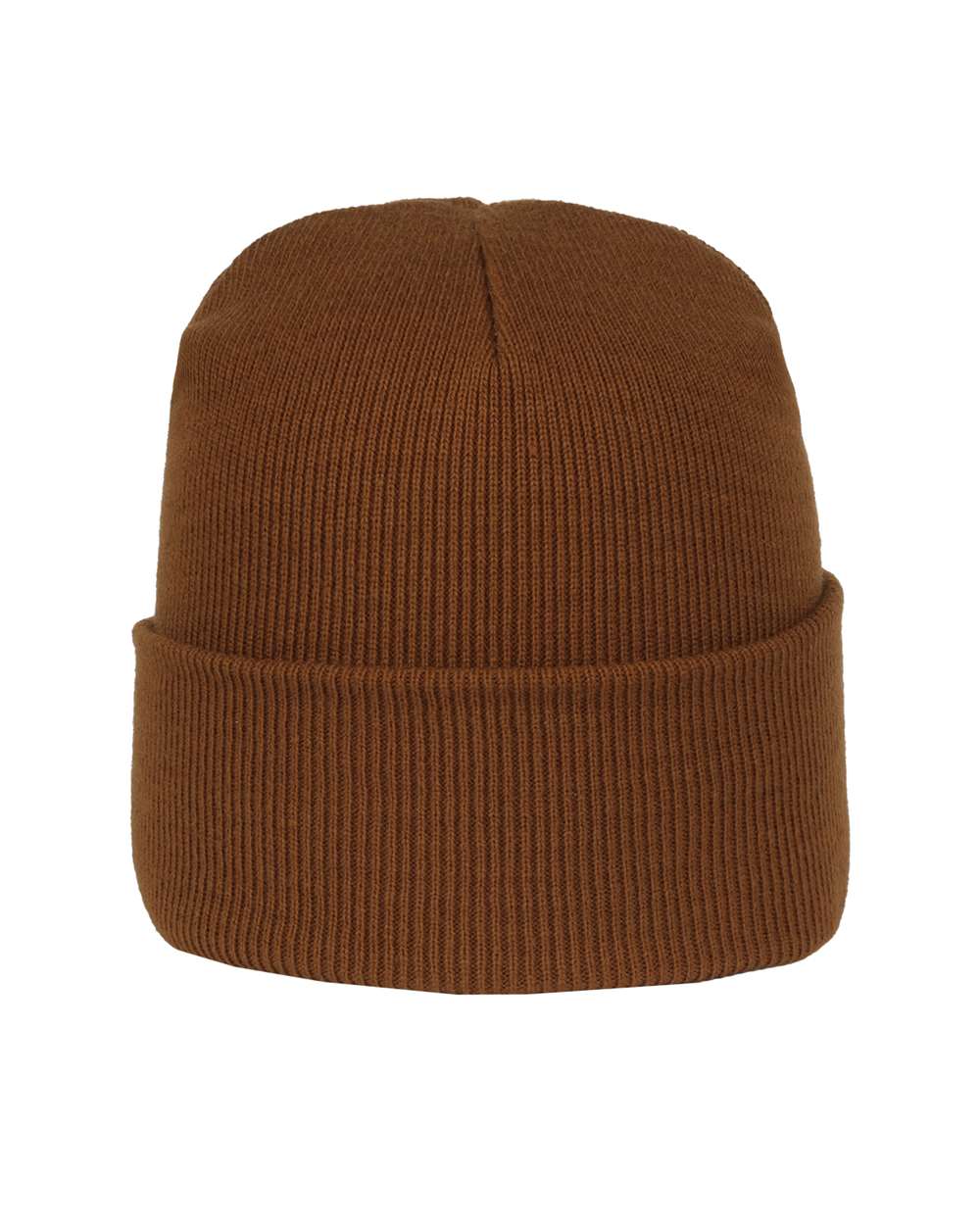 Knit Beanie - Front - B320E5360 - Brown