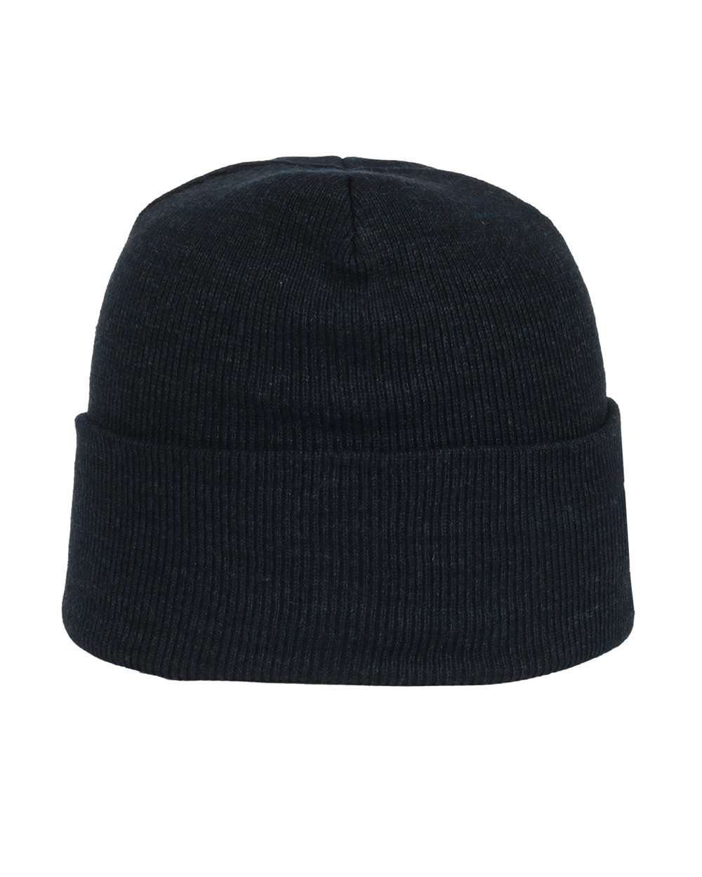 Knit Beanie - Back - B320E5650 - Heathered Navy