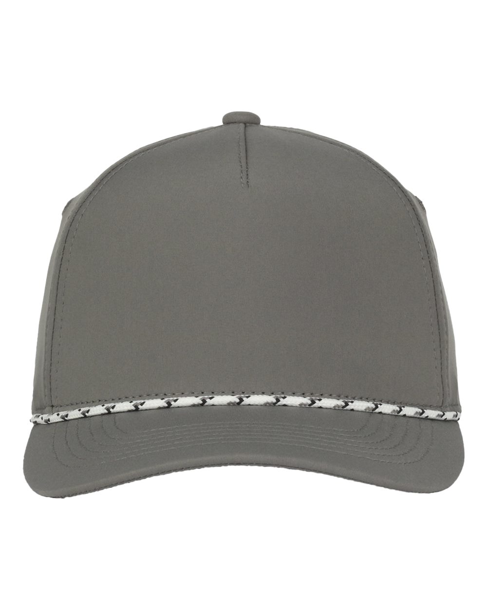 Structured Rope Cap - Front - B311E5580 - Charcoal