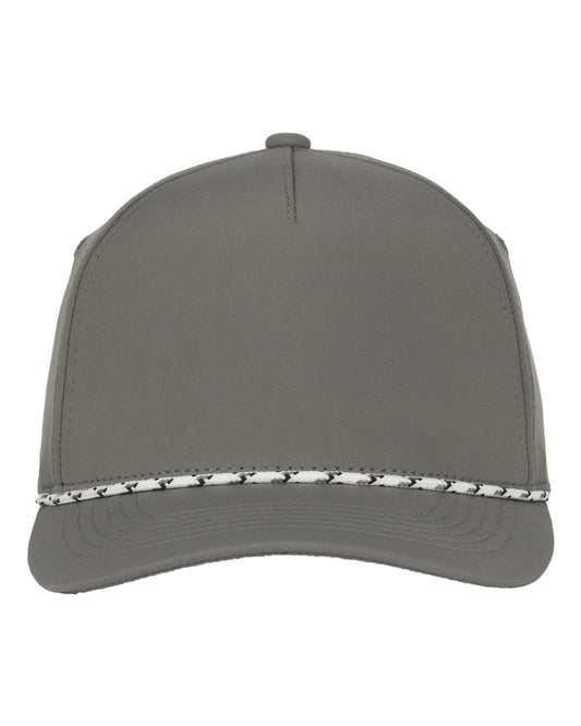 Structured Rope Cap - Front - B311E5580 - Charcoal
