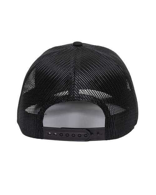 Trucker Cap - Back - B314E5500 - Black/ Black