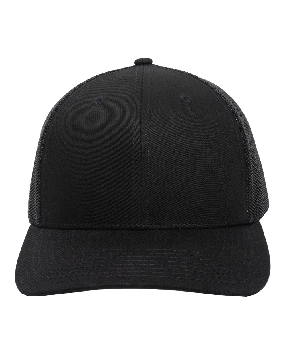 Trucker Cap - Front - B314E5500 - Black/ Black