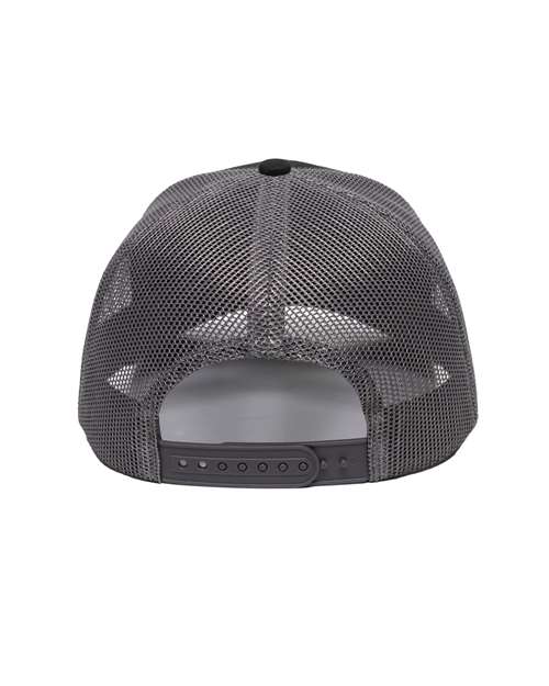 Trucker Cap - Back - B314E5580 - Black/ Charcoal