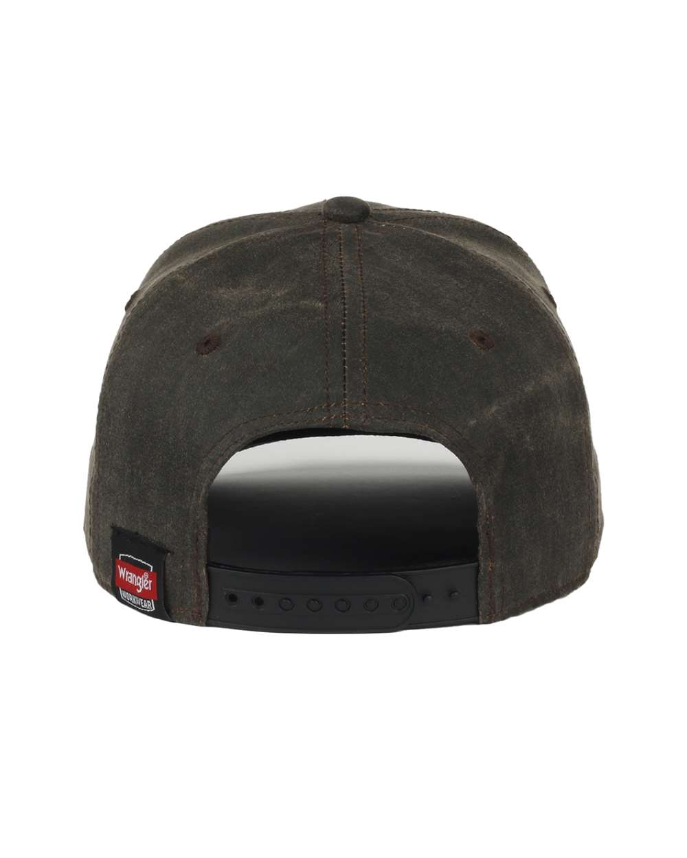 Wrangler Workwear Cap - Back - B331E5360 - Brown/ Black
