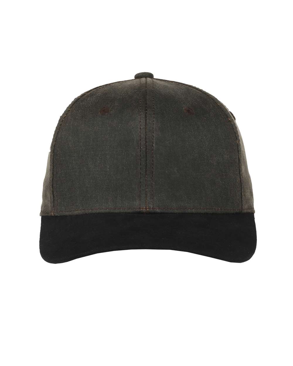 Wrangler Workwear Cap - Front - B331E5360 - Brown/ Black