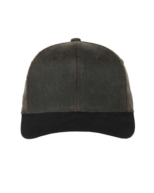 Wrangler Workwear Cap - Front - B331E5360 - Brown/ Black