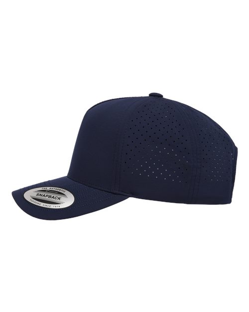 5-Panel Snapback with Perforated Cap - DirectSide - B33895650 - Navy