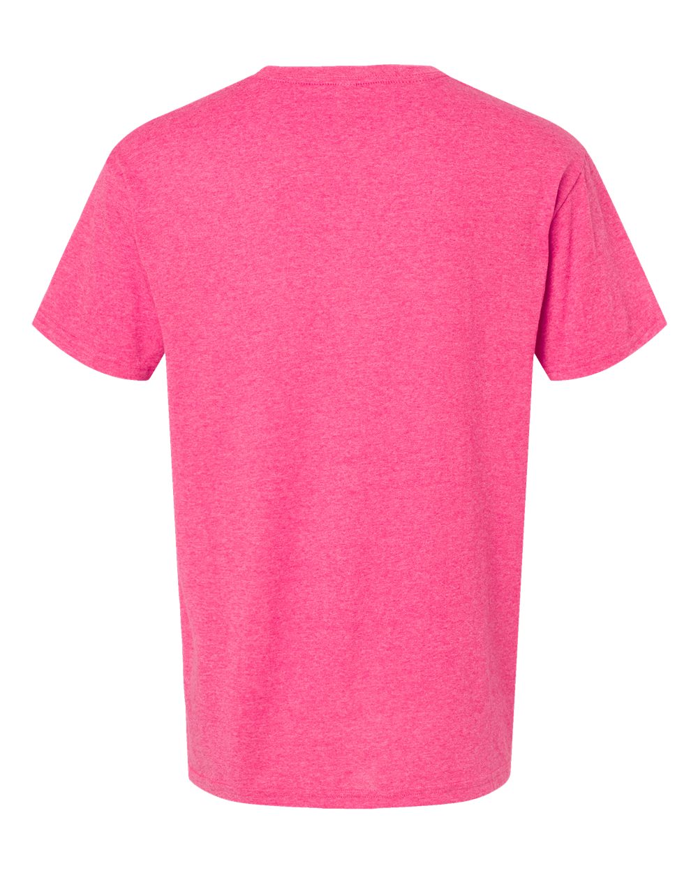 Gold Soft Touch T-Shirt - Back - B01542033 - Neon Pink