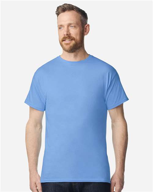 Unisex Light Cotton T-Shirt - OnModelFront - B02860162 - Carolina Blue