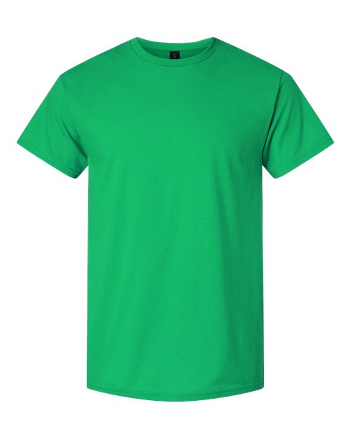 Unisex Light Cotton T-Shirt - Front - B02860292 - Irish Green