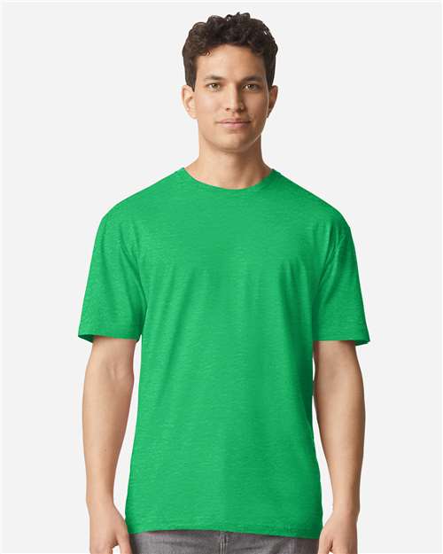 Unisex Light Cotton T-Shirt - OnModelFront - B02860292 - Irish Green
