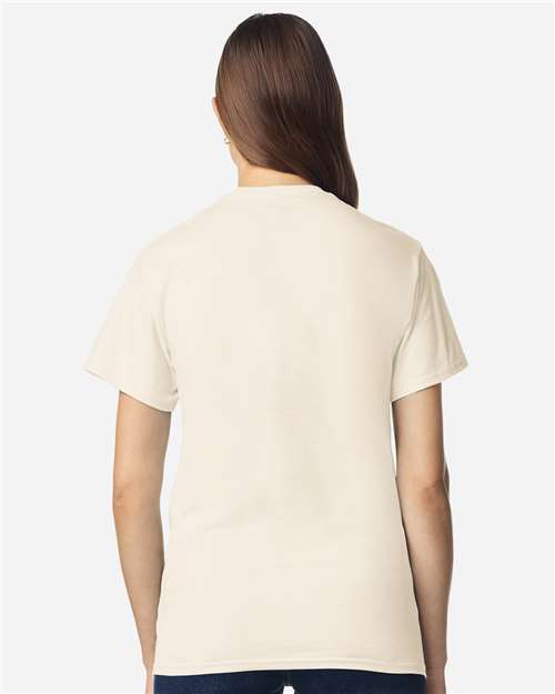 Unisex Light Cotton T-Shirt - OnModelBack - B02860332 - Natural